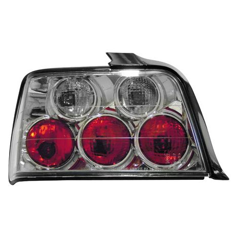Coppia fanali posteriori - compatibile per Bmw E36 (9/90-3/98) - Cromo