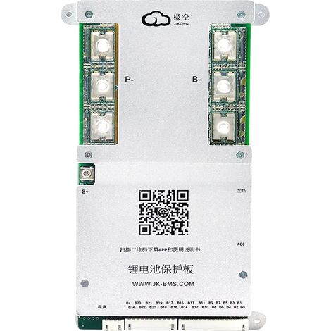 Batteriemanagementsystem, intelligente Funktionen, aktives Balancing, JK-B2A24S30P (1/2)