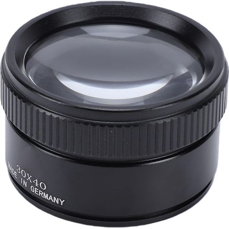 Lentille de Loupe 30X, Mini Loupe de Bureau Polyvalente, Idéale pour Les Bijoutiers et Les Collectionneurs (1/5)