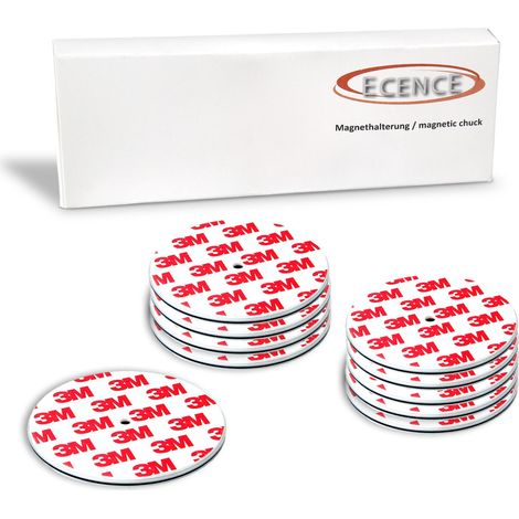 10x Magnethalterung 70mm für Rauchmelder Feuermelder Magnet-Befestigung (1/4)