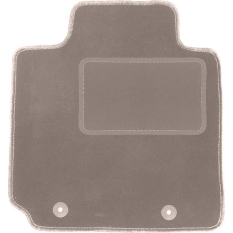 Tapis de sol conducteur en velours beige pour : Hyundai Veloster coupé (2011-2018) (1/5)