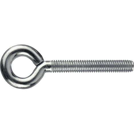 Connex Ringschrauben M6 x 40 mm - 4 Stück verzinkt Ringe