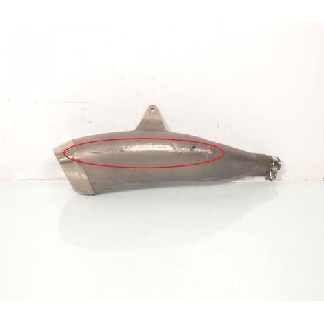 [PRODUIT D'OCCASION] Silencieux d échappement origine pour moto Suzuki 1000 Gsx-R 2009 (1/4)