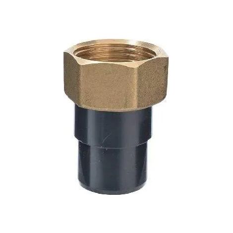 Verschraubung 2 Teile PVC Druck männlich 20 mm, weiblich 20x27