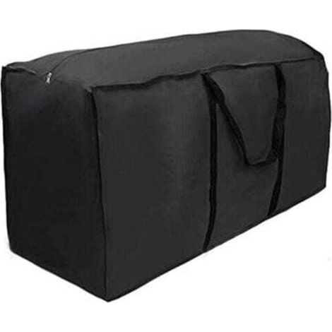 ZVD-Sac de rangement, housse de coussin, housse de protection pour coussins, coussins de jardin, housses de coussin, housse de protection avec poignée, sac de rangement pour sapins de Noël (173x51x76c (1/4)