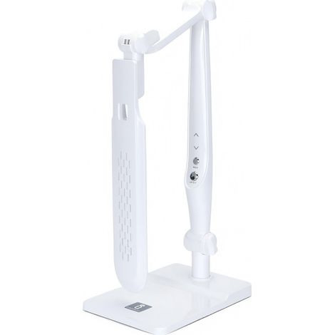 Lampe de Bureau LED Réglable 9W – CCT 3000-6500K, Bras Articulés, Blanche, pour Étude et Travail, Éclairage Adaptatif (1/2)