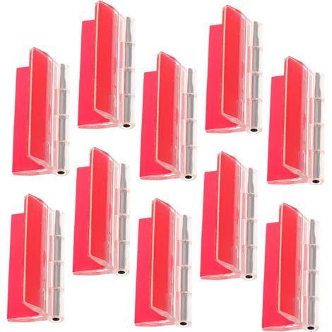 10 pièces Lot de Charnières Autocollantes (1/5)