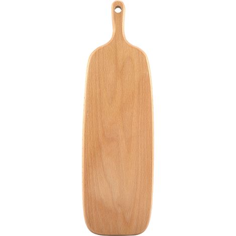 Planche À Pizza En Bois De Hêtre Avec Poignée Pour Service De Steak Et Pizza Dans La Cuisine - 5 Cm D Épaisseur (1/5)