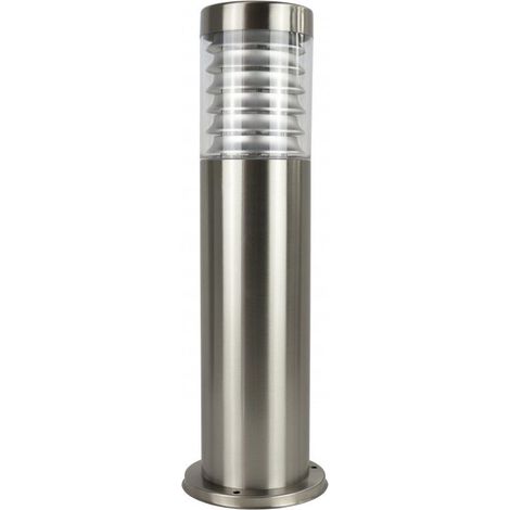 Paletto giardino inox argento 50cm E27 IP44 SU-MA (1/4)