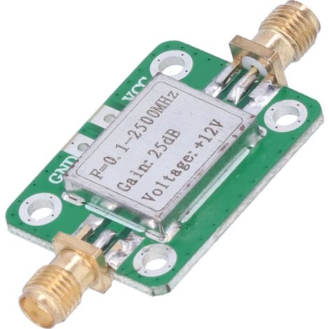 HF-Breitbandverstärker 0,12500 MHz 12 V 45 mA 25 dB Hohe Verstärkung, geringes Rauschen, SMAK-Buchse (1/5)