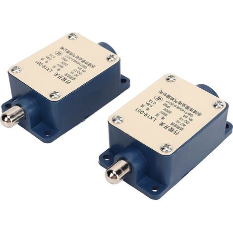 Interrupteur de Fin de Course 2 pièces, 380V AC / 220V DC 5A, Réarmement Automatique, Commande de Voyage pour Équipements Industriels et Installations Électriques (1/5)