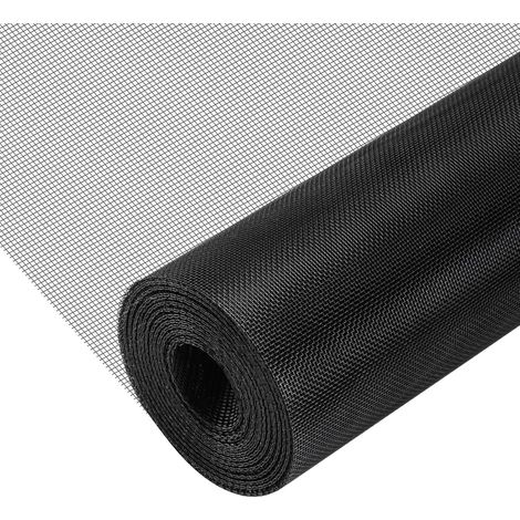 Zanzariera di ricambio per animali domestici - 150 x 400 cm - Zanzariera in fibra di vetro - Rete antimosche - Zanzariera regolabile - Misura regolabile - Universale - Resistente e antistrappo - Per f (1/5)