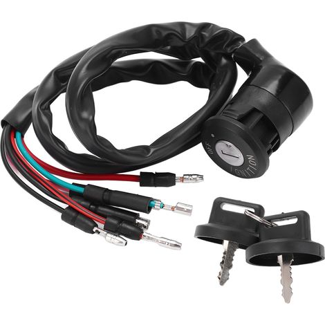 Interruttore di accensione per ATV con 2 chiavi 35100-HA7-675, ricambio per Fourtrax 350 TRX350 Foreman 350.