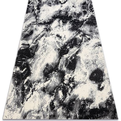 Teppich KAKE 25817657 Marmor modern schwarz / weiß grey 120x170 cm (1/5)