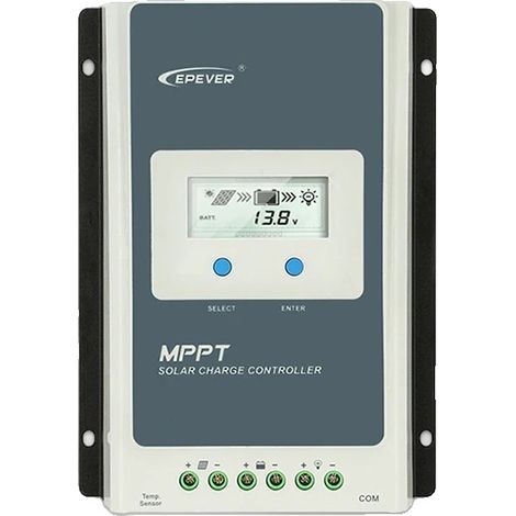 Solar-Lade-Regler, 40A maximale Stromstärke, LCD-Display, 40A (1/5)