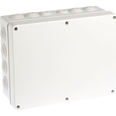 Boite de dérivation étanche avec traitement anti-UV renforcé - IP55 - SUM'OHM 310x250x125 - 22 entrées (1/2)