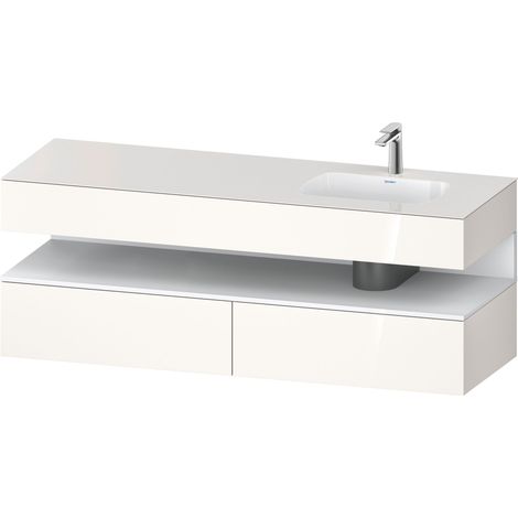 Duravit Collection One lavabo empotrado con base de lavabo