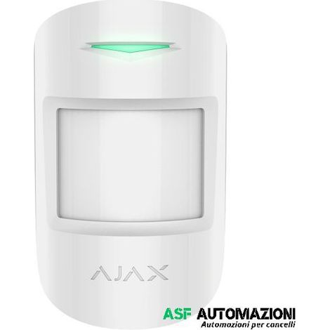 Ajax Superior MotionProtect Jeweller Sensore PIR Wireless Pet Immune Bianco 133218.09.WH1