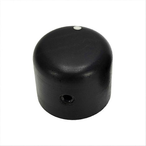 Gitarren-Reglerknopf für Potentiometer, Klang- und Lautstärkeregelung, Gitarren-Ersatzteile, Ebenholz (1/5)