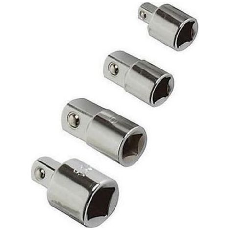 REDUCTEUR/AUGMENTATEUR CARRE 1/4-3/8-1/2 JEU DE 4