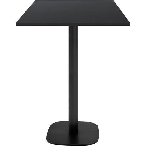 Mange-debout 60 x 60 cm - modèle Round noir