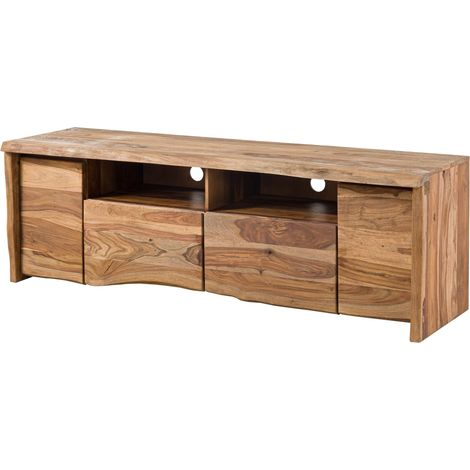 TV-Board Sheesham 178x48x58 natur lackiert / sandgestrahlt PURE SHEESHAM 222