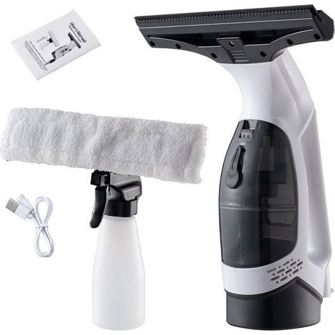 Petit outil électrique de nettoyage de verre, nettoyeur de fenêtre portatif, outil de nettoyage hautement absorbant et portable (1/5)