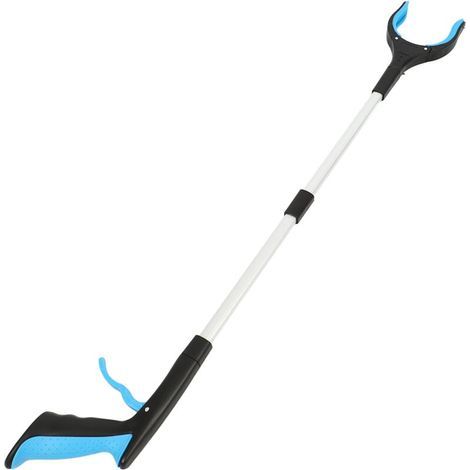 32 Pouces Pliables à Atteindre une Aide à la Pince en Caoutchouc Rotatif, un Outil de Ramassage en Aluminium Léger pour les Patients âgés, Handicapés et Arthrite (1/4)