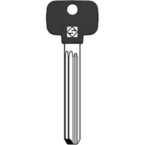 5 x SILCA MTK12RPX CHIAVE PUNZONATA NICHEL (08)