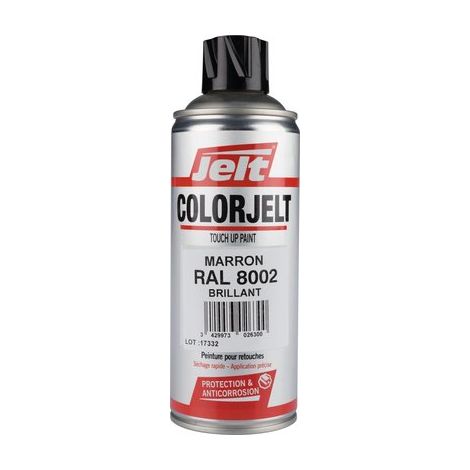 Aérosol de peinture marron