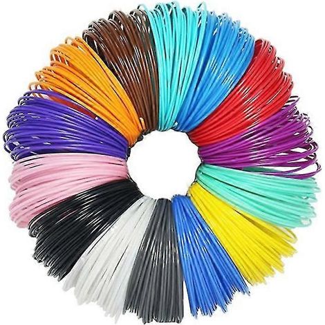 Toile de 10 mètres avec filament PLA pour imprimante 3D, accessoires pour stylo 3D pour enfants, outils de bricolage 3D (1/5)