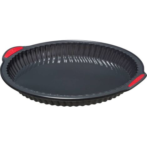 5five - tortenform 26cm silikon silitop schwarz rot (1/4)