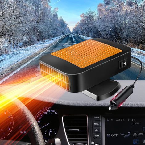 1 Chauffage de Voiture, 12V 200W, Fonction 2 en 1, Dégiivrage Rapide, Connexion Allume-Cigare (1/5)