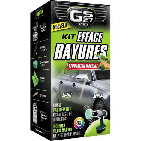 Kit Efface Rayures Voiture en Mousse À Utiliser Avec Une Perceuse Élimine Facilement Les Rayures De La Carrosserie (1/5)
