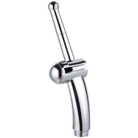 Nettoyant douche, robinet de toilette, pommeau de douche, ensemble bidet, argent G1/2 (1/5)