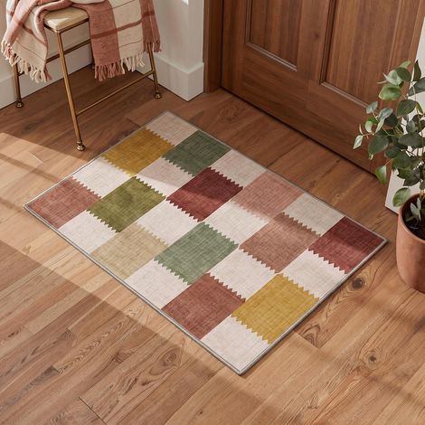 Tapis Moderne Lavable antidérapant 60x90cm (1/5)