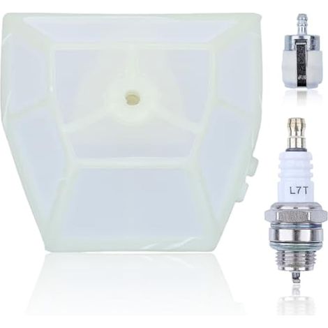 Filtre à air pour Echo tronçonneuse CS-590 CS-610 CS-600P CS-620 pieces detachees avec Bougie D'allumage Filtre à Huile Remplace P021016370 (1/5)