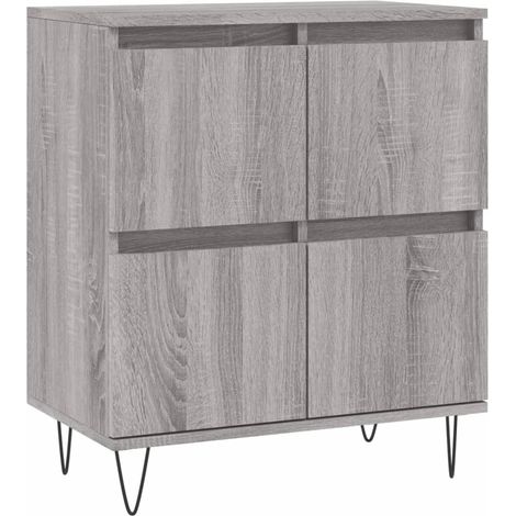 Maison Exclusive - Buffet Sonoma gris 60x35x70 cm Bois d'ingénierie (1/5)