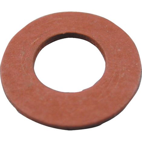 M5 X 10 X 0.8 Red Fibre Washer- you get 50