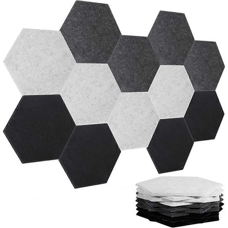 Panneaux acoustiques, panneaux muraux insonorisants, panneaux adhésifs absorbant le son (voir illustration) (1/5)
