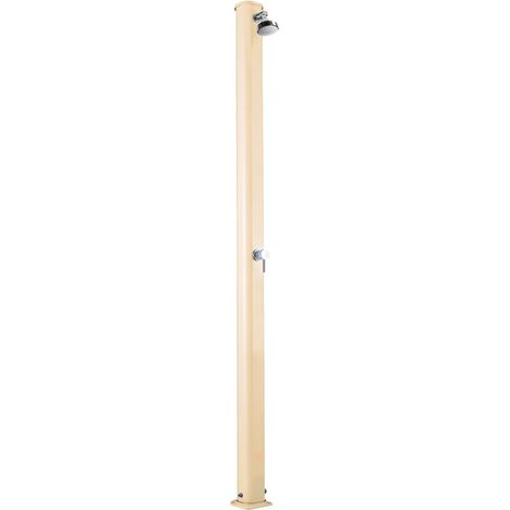 Doccia Solare da Giardino 25L Miscelatore Arkema Jolly S Champagne Bronze (1/5)