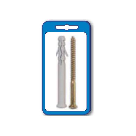 TENGO- 4 TASSELLI PROLUNGATI IN NYLON CON VITE TPS 10X115