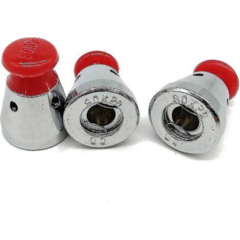 Soupape de décharge de pression pour autocuiseur, gabarit de soupape de décharge de pression, 3,8 cm de haut (rouge), 3 pièces - DF (1/4)