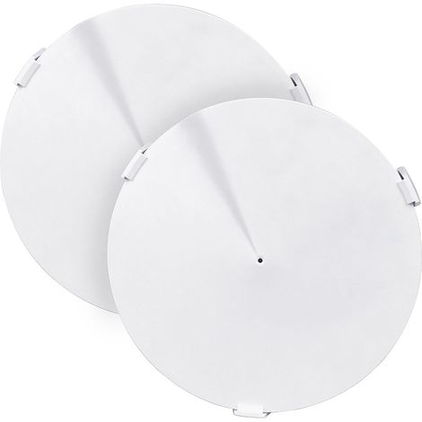 Ortviai Support mural pour routeur WiFi TP-Link Deco M9 Plus, blanc, 2 pièces, fixation sans perçage ni vis (1/5)