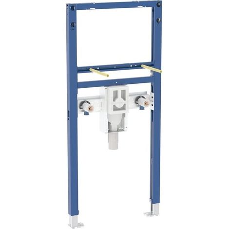 Geberit Duofix Element für Waschtisch 112cm für Metall-, Holzständerwände, Standarmatur, mit Unterputz-Siphon