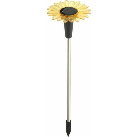 Galix Leuchtende Sonnenblume Garten Dekoration Gelb 44 cm