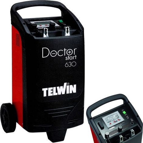 Telwin Doctor Start 630 230v 12/24v Caricabatterie Avviatore Tester Elettronico (1/5)
