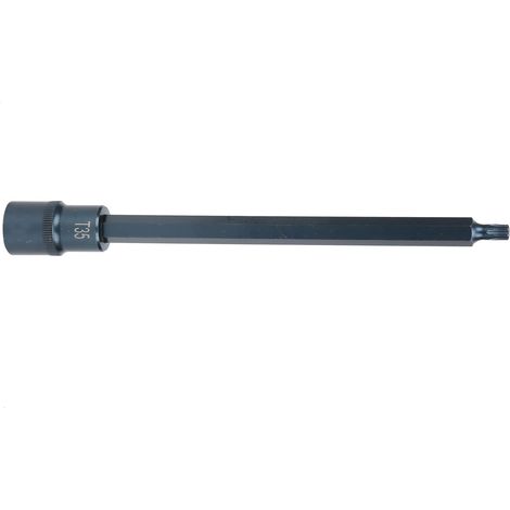 Embout de tournevis étoile, douille carrée 1/2 po, acier allié S2 antirouille, outil à main pour clé à cliquet T35 (1/5)