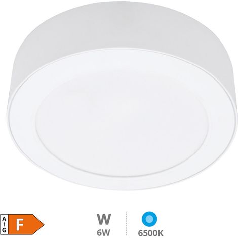 Downlight superficie LED redondo Bogur 6W 6500K Blanco (1/5)