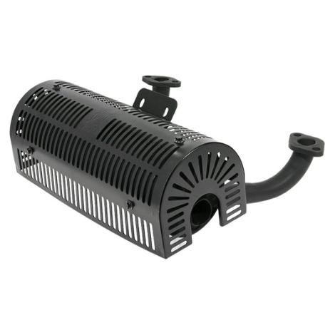 Silenciador motor tractor de césped 17-25,5 CV 708 cc 803 cc LONCIN